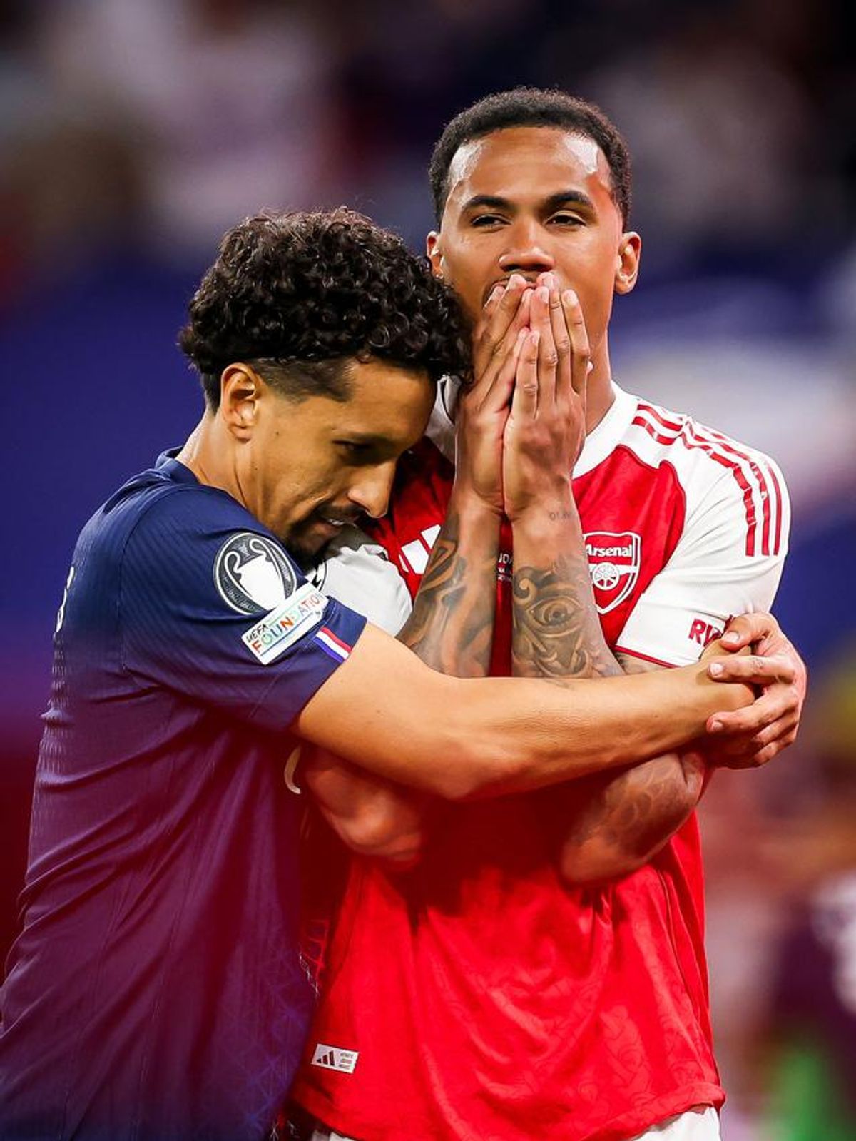 Marquinhos Hibur Gabriel Magalhaes Usai Final Liga Champions 2026