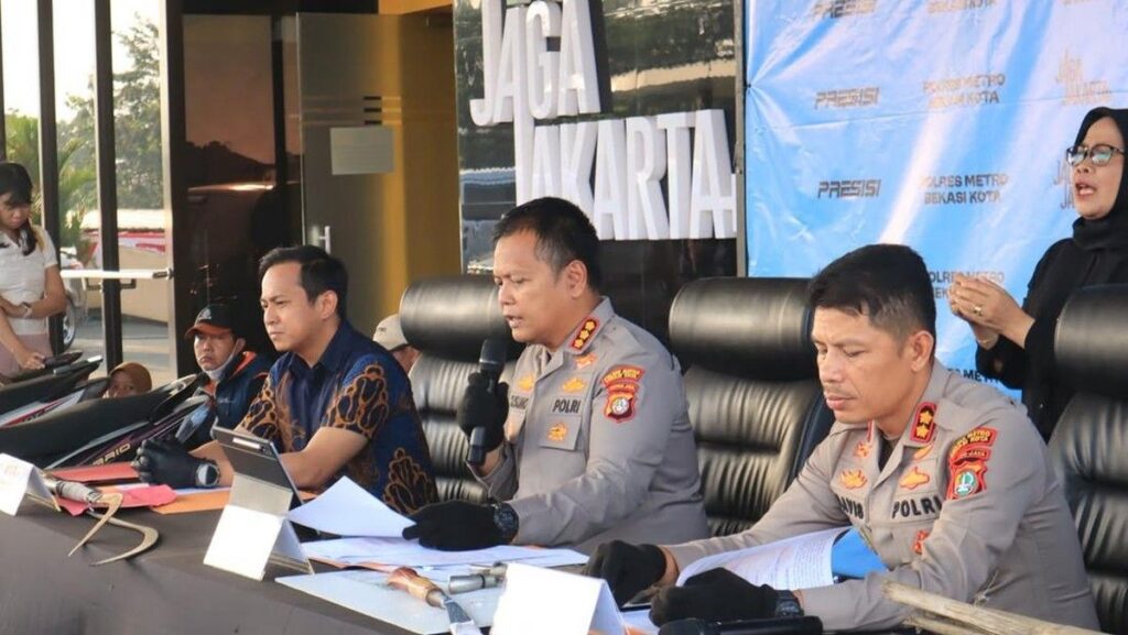 Polres Metro Bekasi Kota Menangkap Pelaku Penipuan Investasi Hewan Kurban
