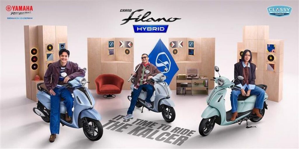 Yamaha Grand Filano Sabet Berbagai Penghargaan Otomotif Nasional