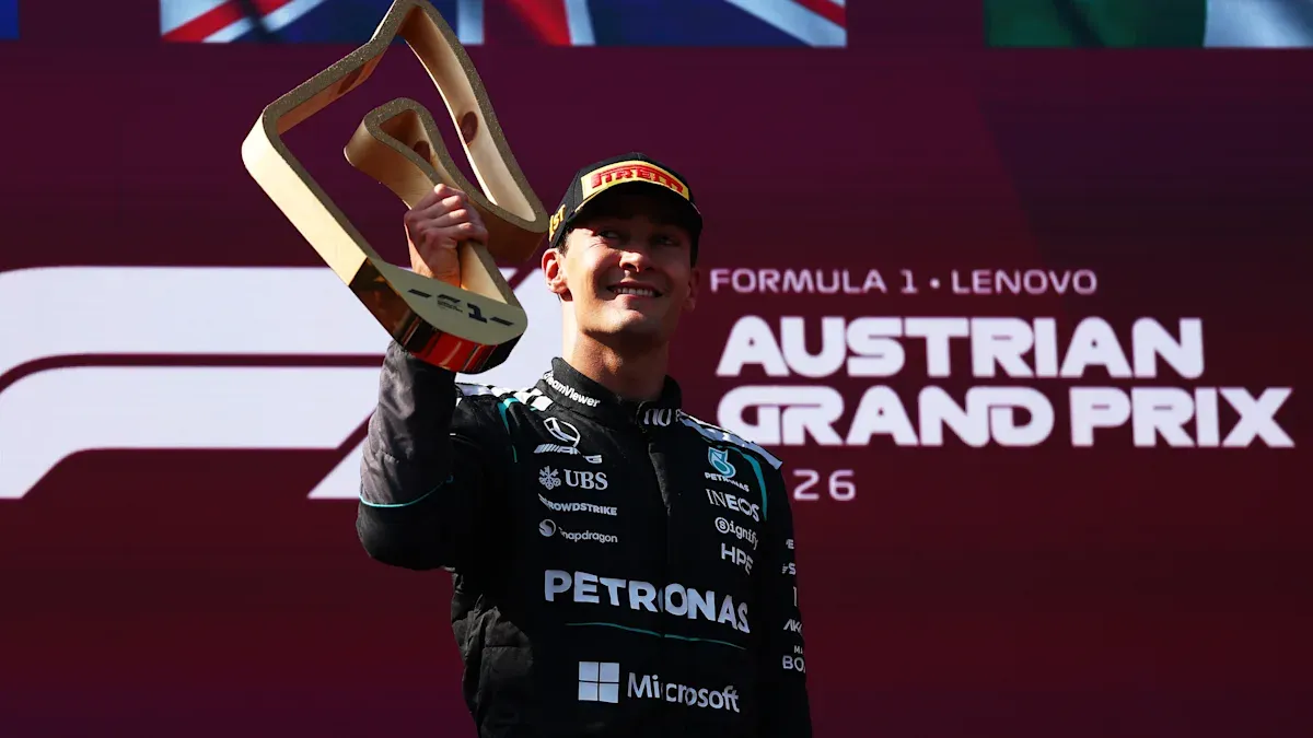 George Russell Menangi Formula 1 GP Austria 2026