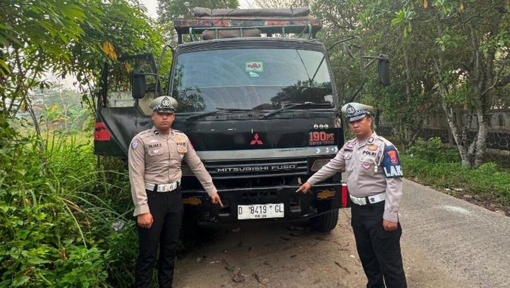 Polisi Tangkap Sopir Truk Tabrak Lari Tokoh Pramuka Tangerang