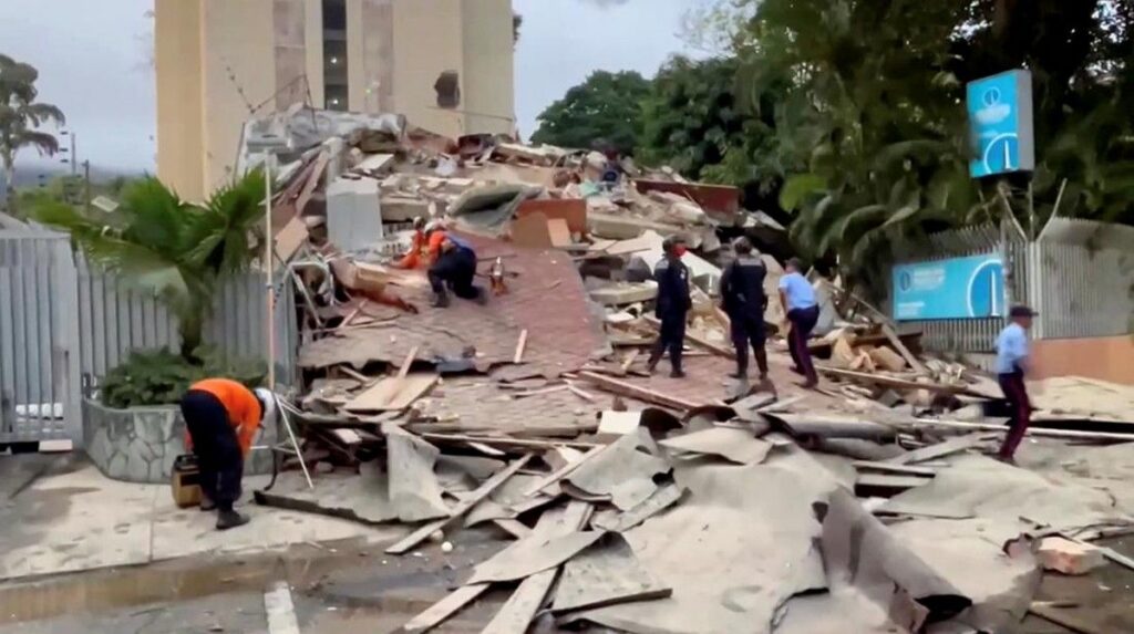 Gempa Magnitudo 7,1 Mengguncang Venezuela Mengakibatkan Bangunan Runtuh