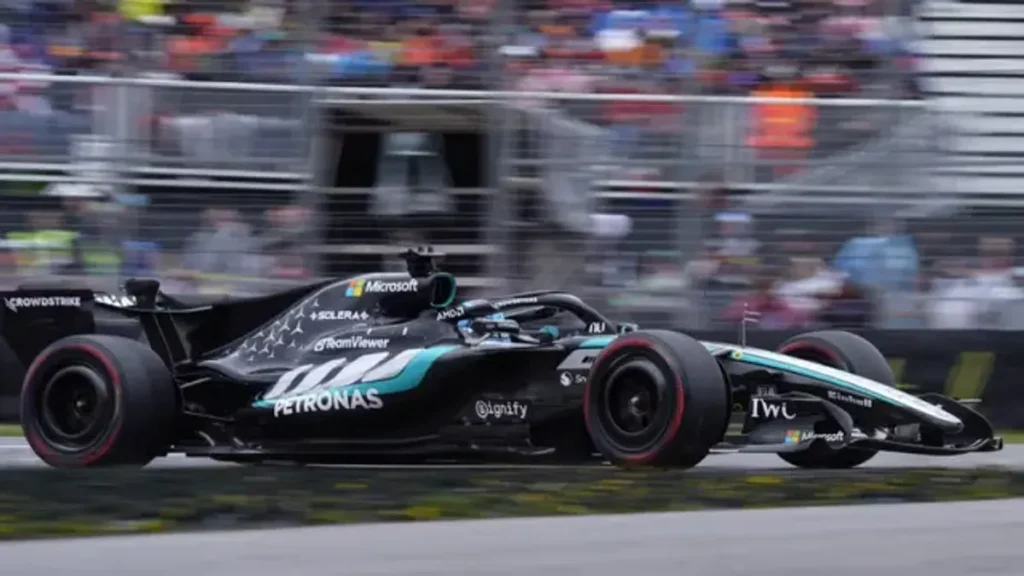 George Russell Gagal Finis di F1 GP Kanada 2026