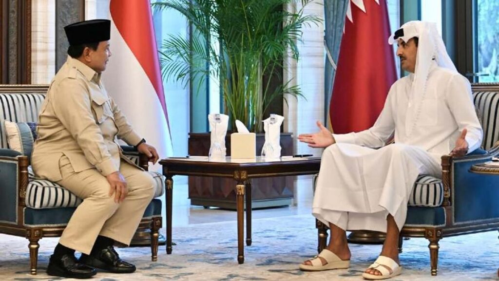 Prabowo Subianto Terima Komitmen Investasi Qatar Senilai Rp65 Triliun