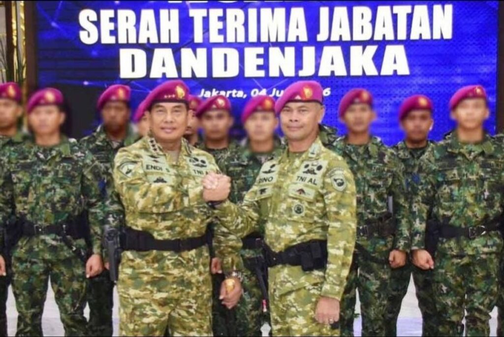Panglima TNI Mutasi Rino Rianto Jadi Wakil Komandan Pasmar 1