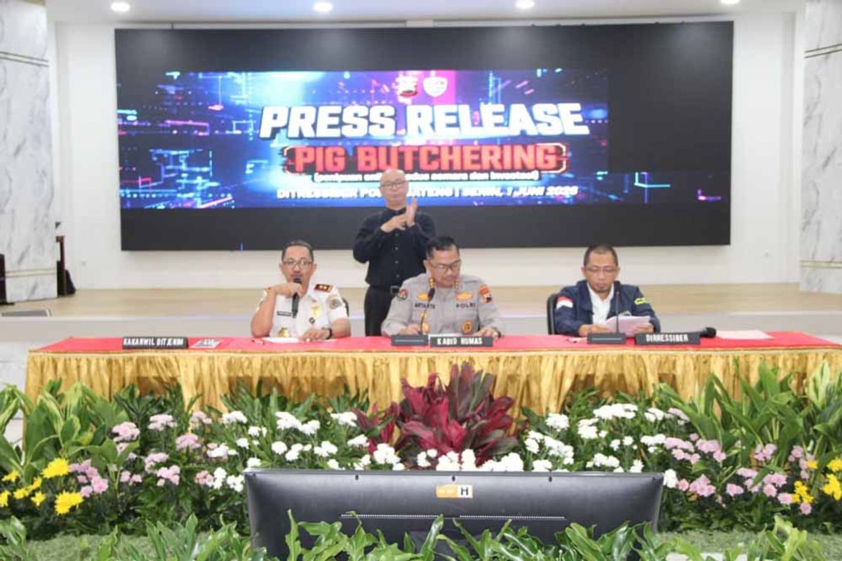 Polda Jateng Tangkap 39 Tersangka Penipuan Siber Jaringan Internasional