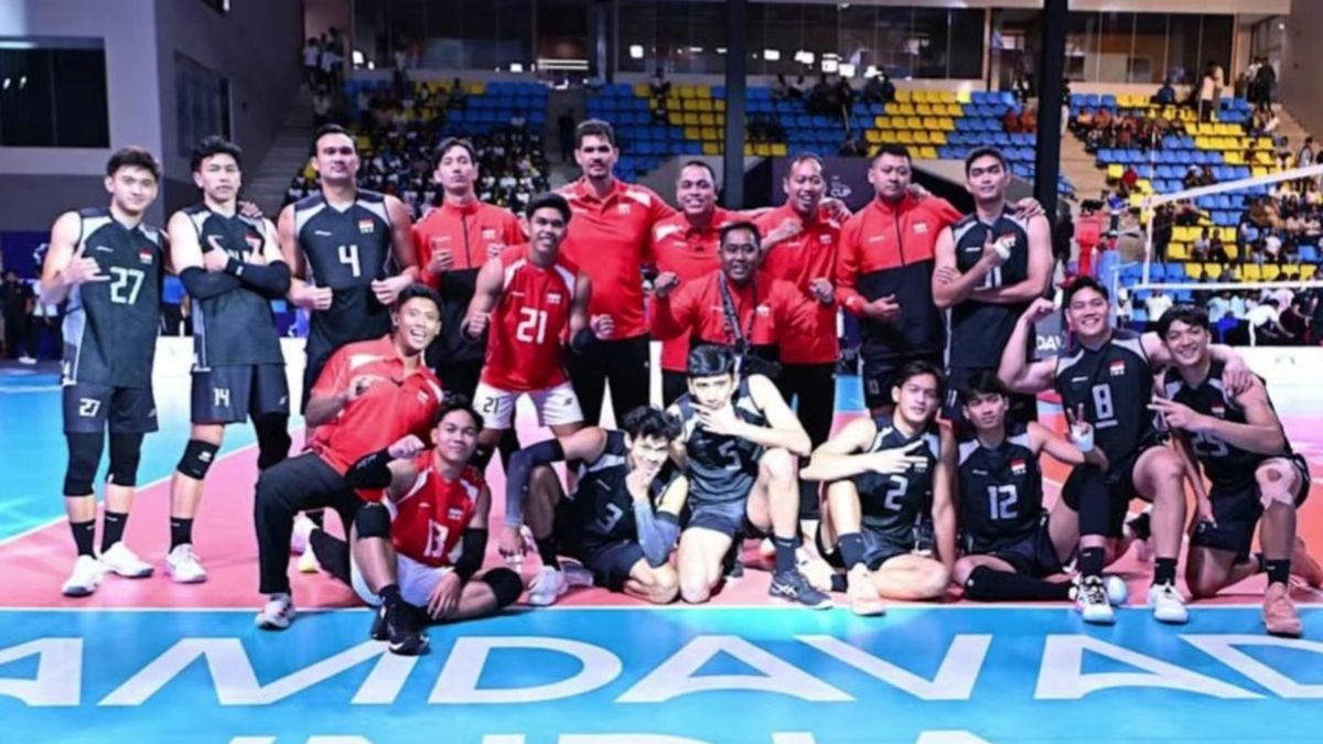 Timnas Voli Putra Indonesia Lolos ke Semifinal AVC Cup 2026