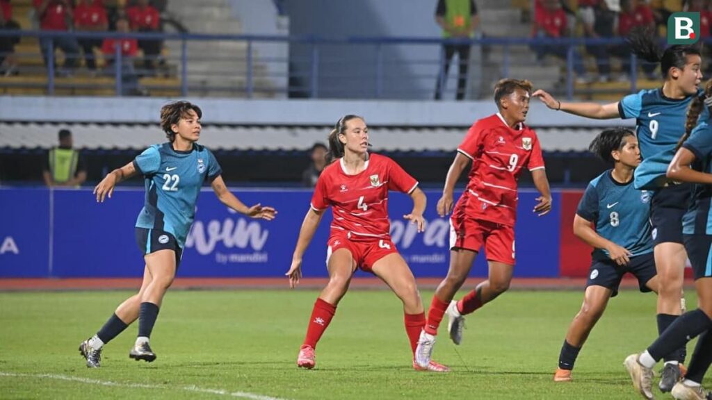 Timnas Indonesia Putri Takluk dari Singapura di Laga Pembuka