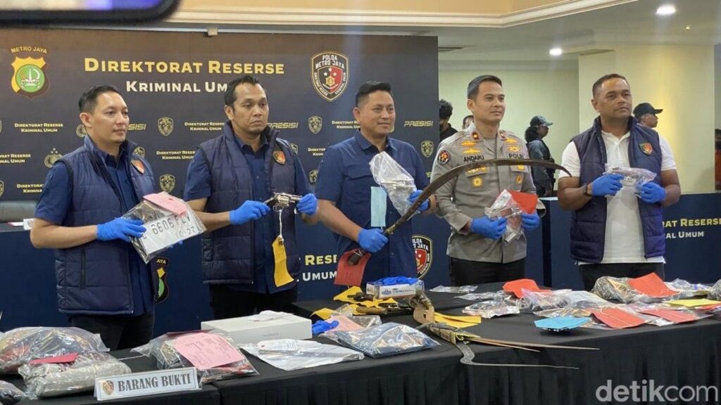 Polda Metro Jaya Ungkap 2216 Kasus Kriminalitas Selama Enam Bulan