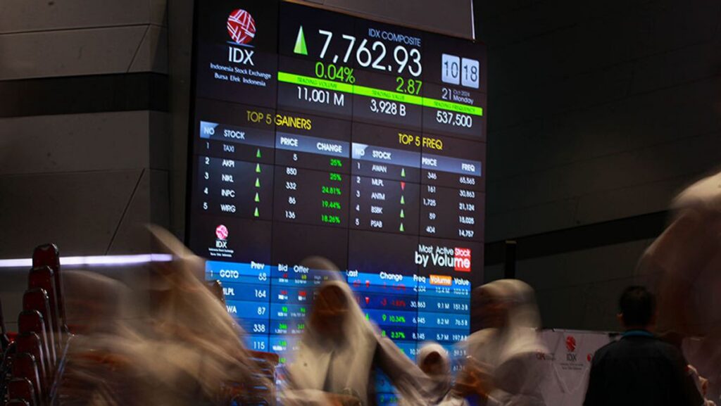 IHSG Melonjak 7,57 Persen Ditopang Saham Perbankan Besar