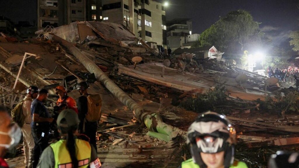 Gempa Kembar Guncang Venezuela, Bangunan Runtuh dan Warga Terjebak
