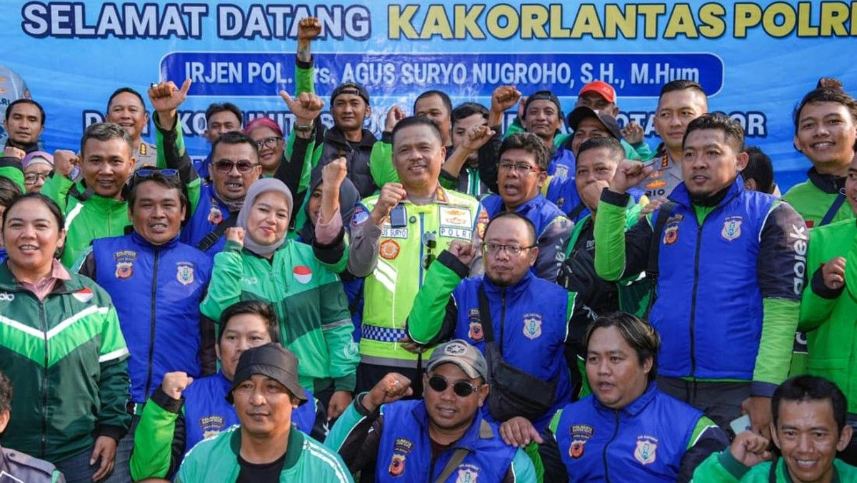Kakorlantas Instruksikan Jajaran Optimalkan Program Polantas Menyapa Bersama Ojol