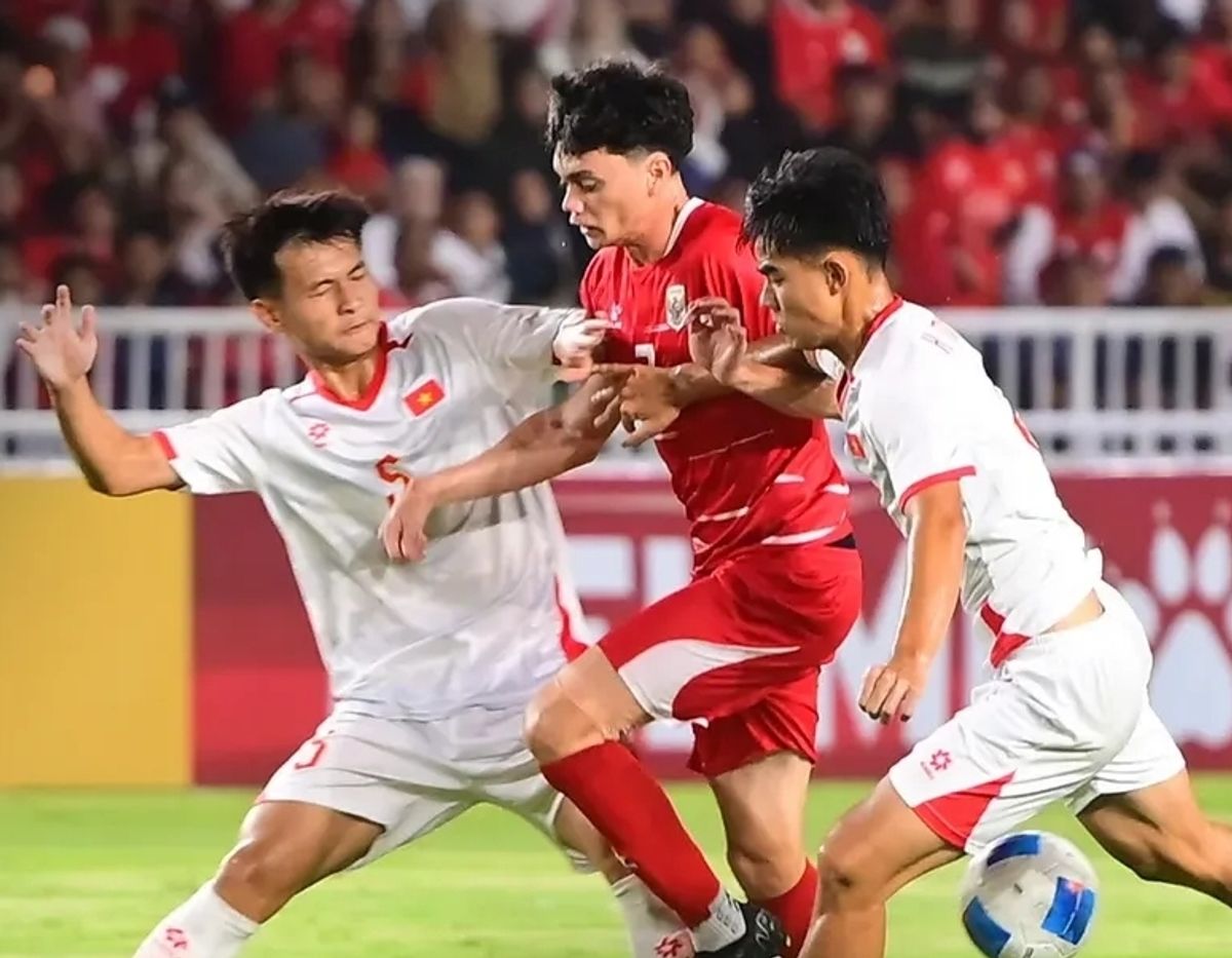 Timnas Indonesia U-19 Ungguli Vietnam pada Babak Pertama di Deli Serdang