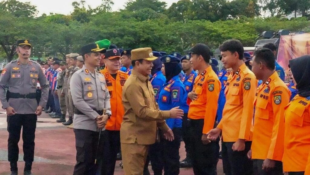 Pemkab dan Polres Rokan Hulu Gelar Simulasi Penanggulangan Karhutla