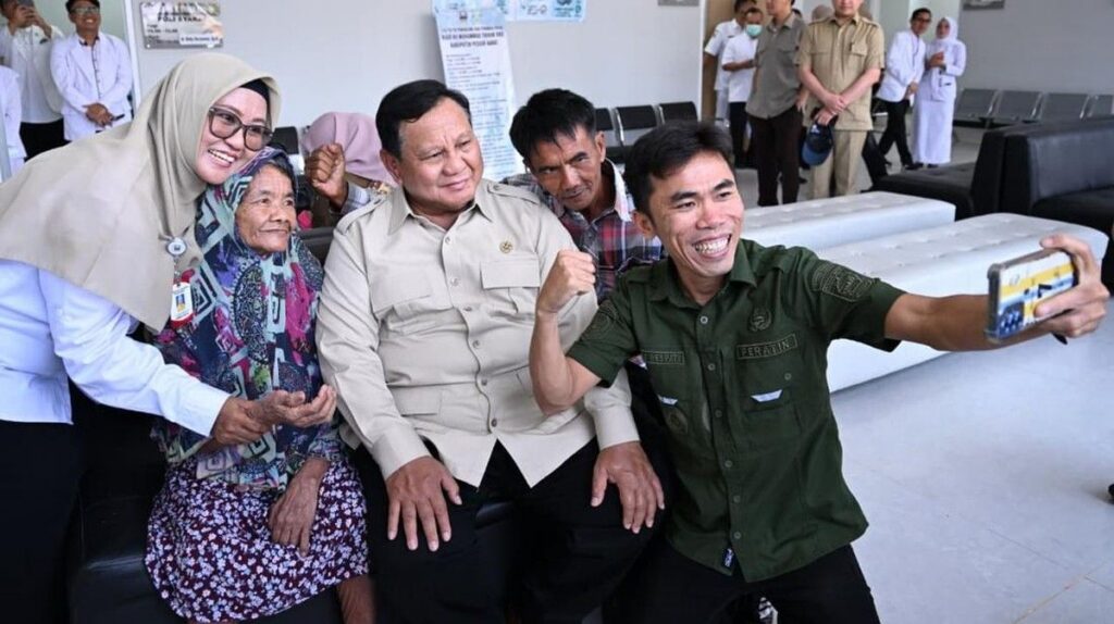 Prabowo Subianto Meresmikan RSUD KH Muhammad Thohir di Lampung