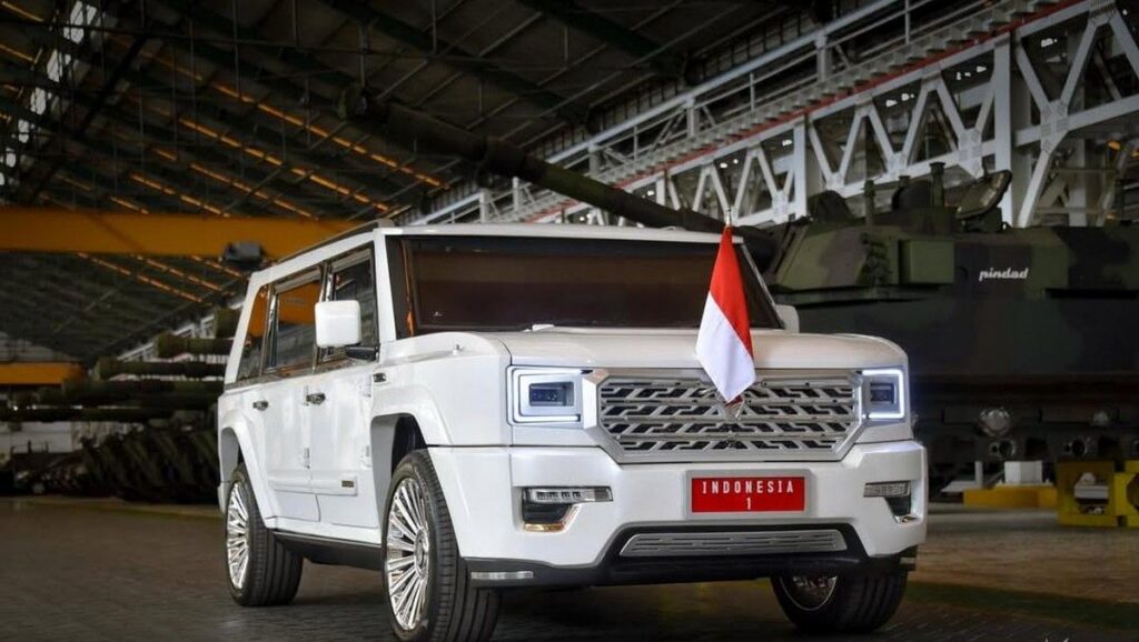 PT Pindad Perbaiki Atap Bocor Mobil Maung Milik Presiden Prabowo