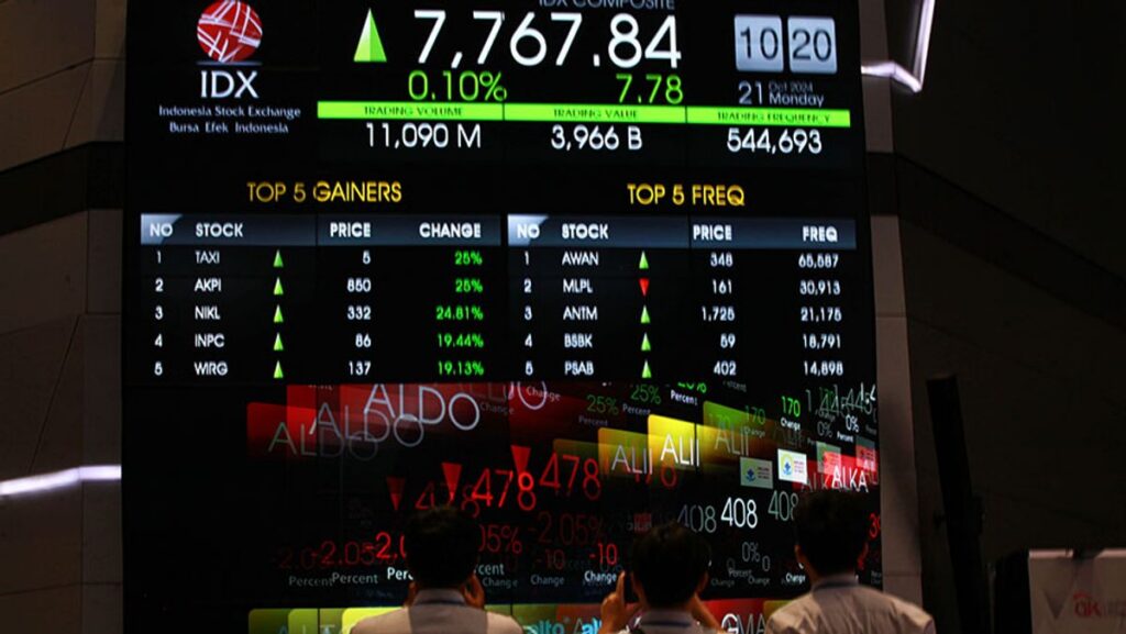 IHSG Ditutup Melesat 4,82 Persen Menjadi yang Terbaik di Bursa Asia