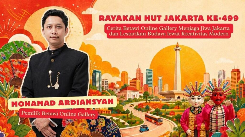 Betawi Online Gallery Dorong Pelestarian Budaya Lewat Inovasi Kreatif