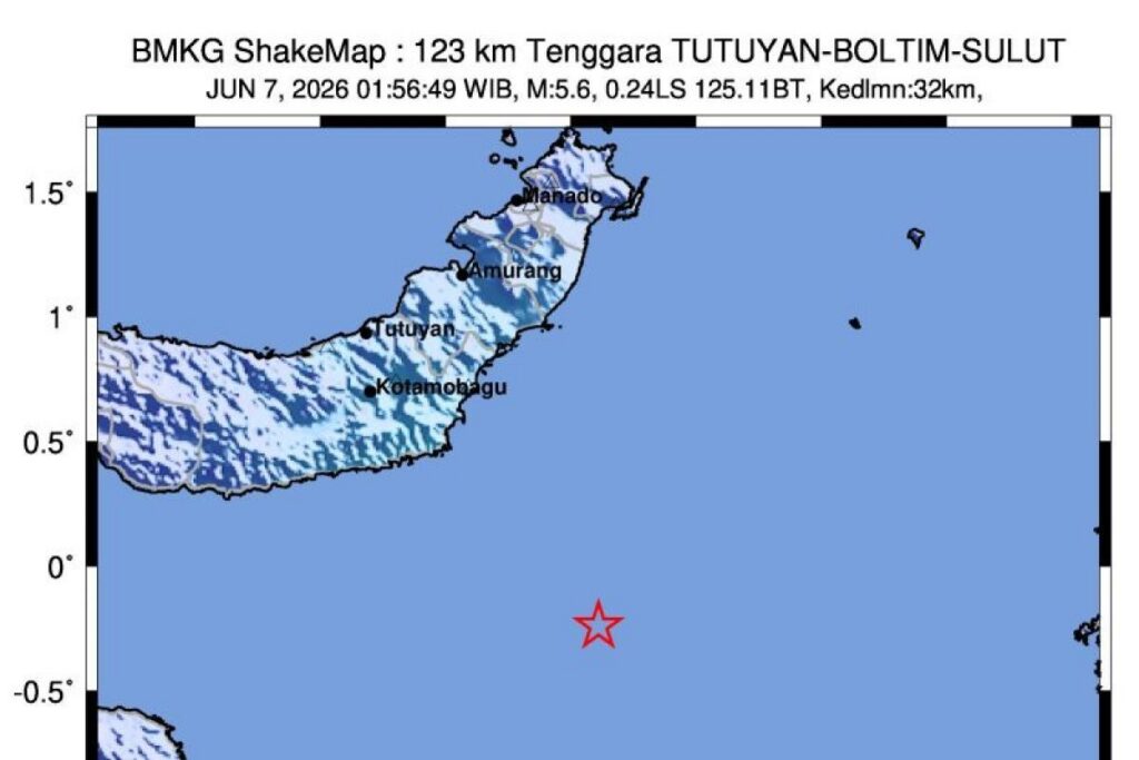 BMKG Keluarkan Peringatan Dini Tsunami Pasca-Gempa Magnitudo 7,7 di Sulawesi Utara