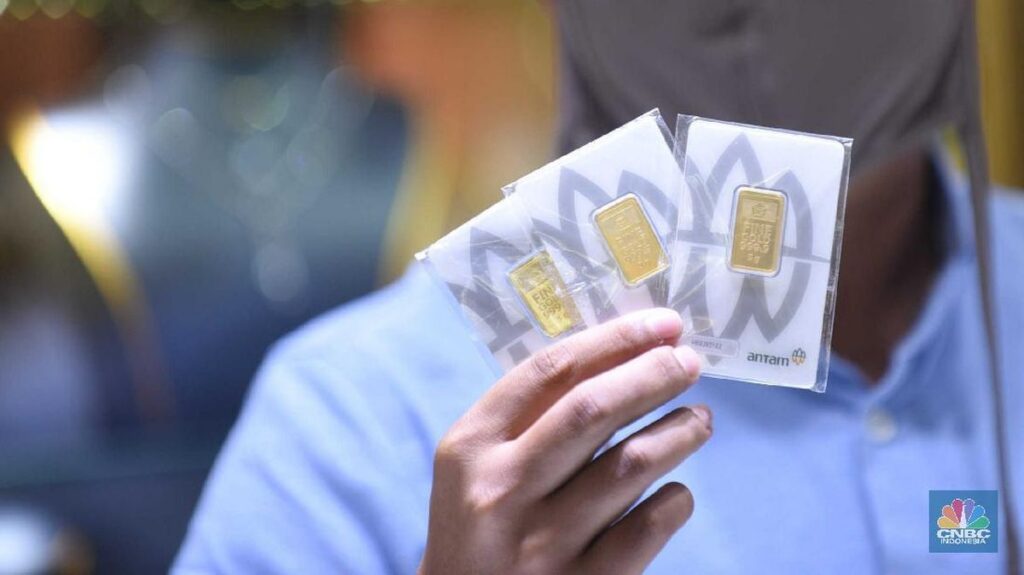 Harga Emas Antam Ambles ke Level Dua Koma Enam Juta Rupiah