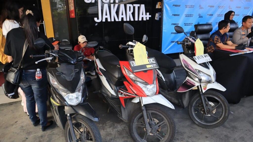 Polres Metro Bekasi Kota Menangkap Karyawan yang Mencuri Motor Operasional
