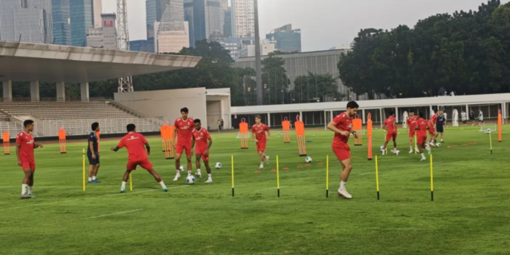 Timnas Indonesia Gelar Latihan Intensif Tanpa Justin Hubner