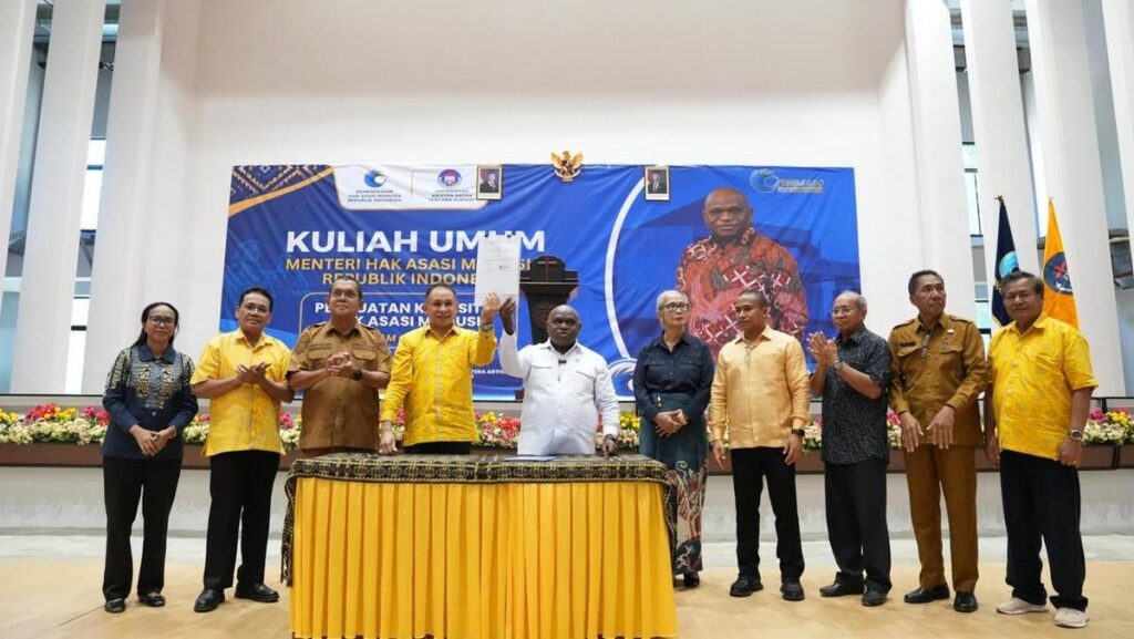 Menteri HAM Dorong Perguruan Tinggi Bentuk Karakter Kemanusiaan Generasi Muda