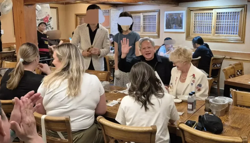 Jensen Huang Jatuh Cinta Kuliner Ayam di Korea Selatan