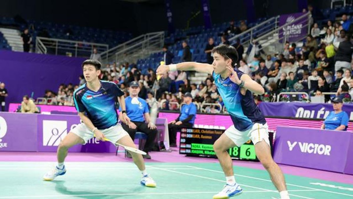Raymond dan Joaquin Singkirkan Ganda Malaysia di Indonesia Open 2026