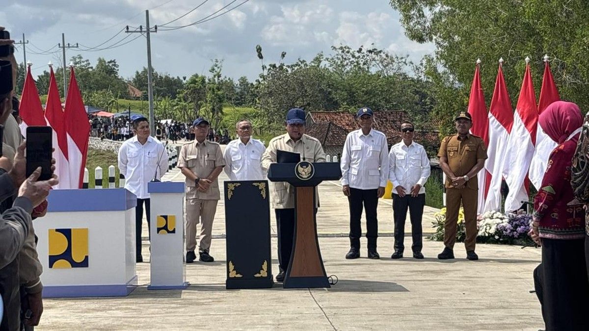 Presiden Prabowo Resmikan Jalan Daerah Sepanjang 1151 Kilometer