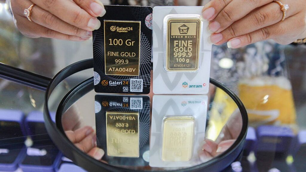 Harga Emas di Pegadaian 10 Juni 2026 Komoditas Antam Turun