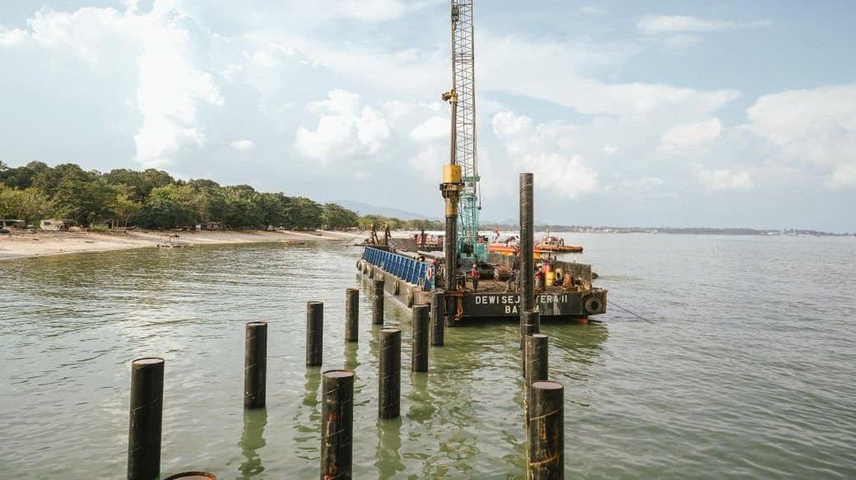 PT ASDP Bangun Dermaga Baru di Pelabuhan Tanjung Kalian