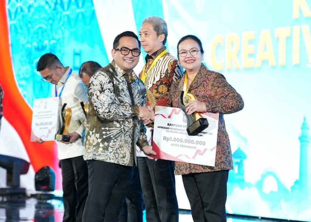 Kota Semarang Raih Penghargaan Creative Financing Regional Jawa-Bali 2026