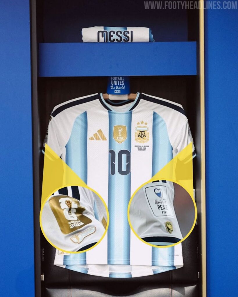 Lionel Messi Pakai Jersi Emblem Emas di Piala Dunia 2026