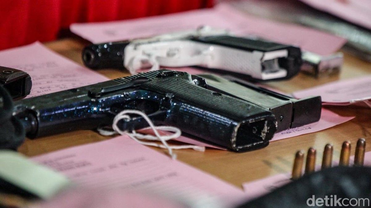 Polres Pelabuhan Tanjung Priok Tangkap Penjual Airgun Ilegal