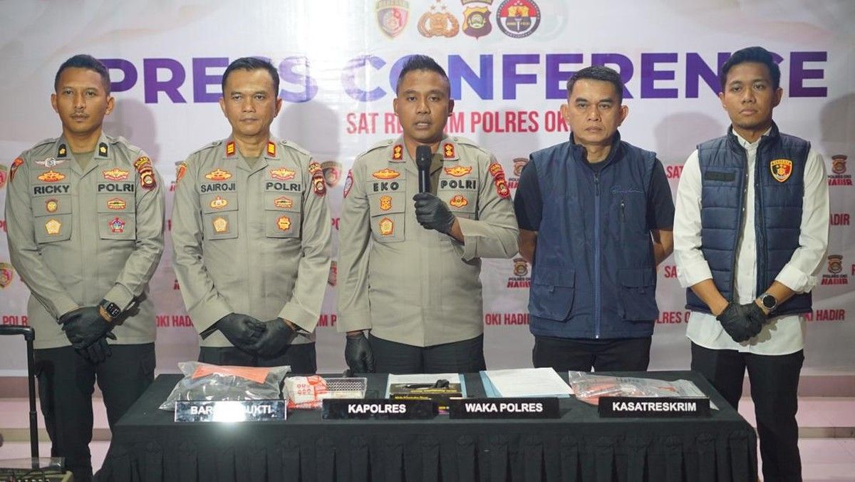 Polres OKI Tangkap Remaja Terkait Penembakan Teman Saat Live TikTok