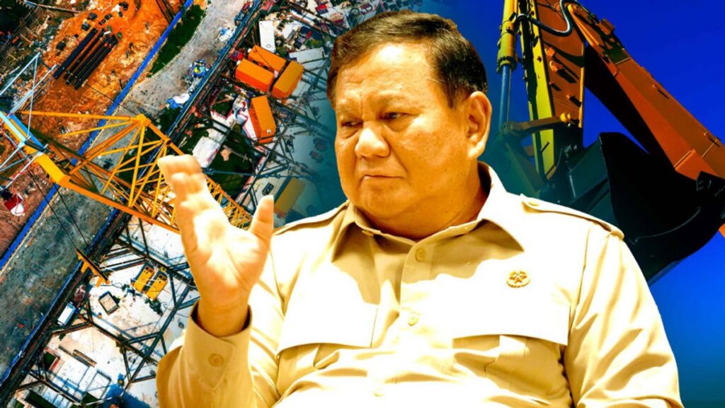 Prabowo Subianto Meresmikan Jalan Daerah Sepanjang 1151 Kilometer