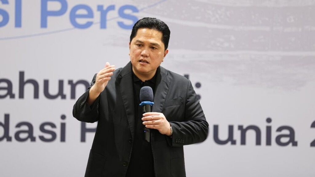 Erick Thohir Minta Timnas Indonesia Fokus Hadapi Mozambik