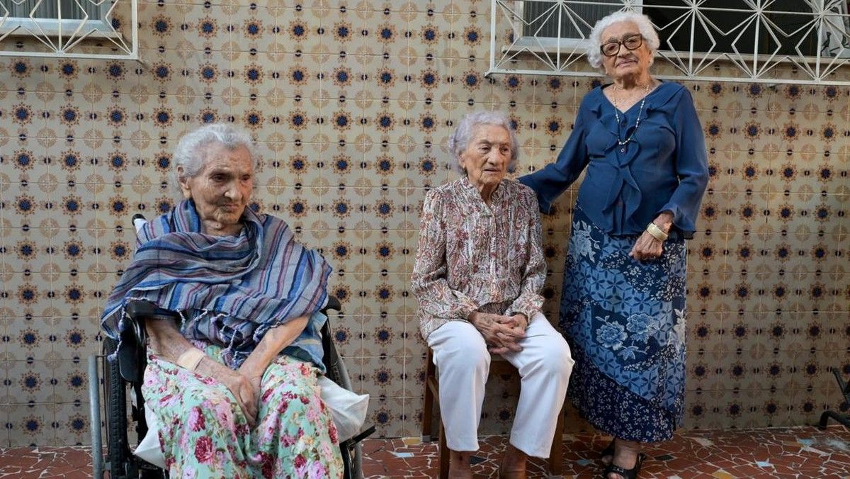 Trio Saudara Kandung Tertua di Dunia Ungkap Rahasia Umur Panjang