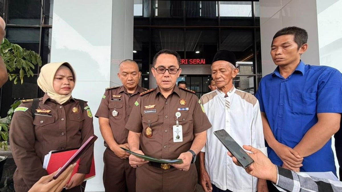 Kejari Serang Hentikan Kasus Sabu Melalui Restorative Justice