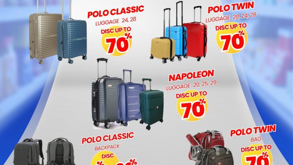 Transmart Gelar Full Day Sale Diskon Koper Hingga 70 Persen
