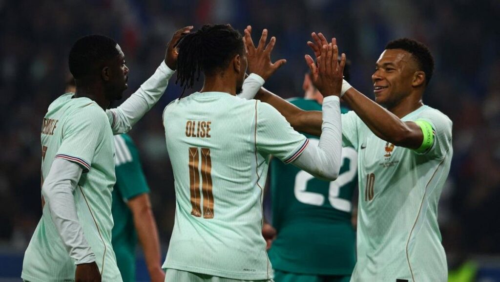 Prancis Kalahkan Irlandia Utara Tiga Satu Lewat Michael Olise