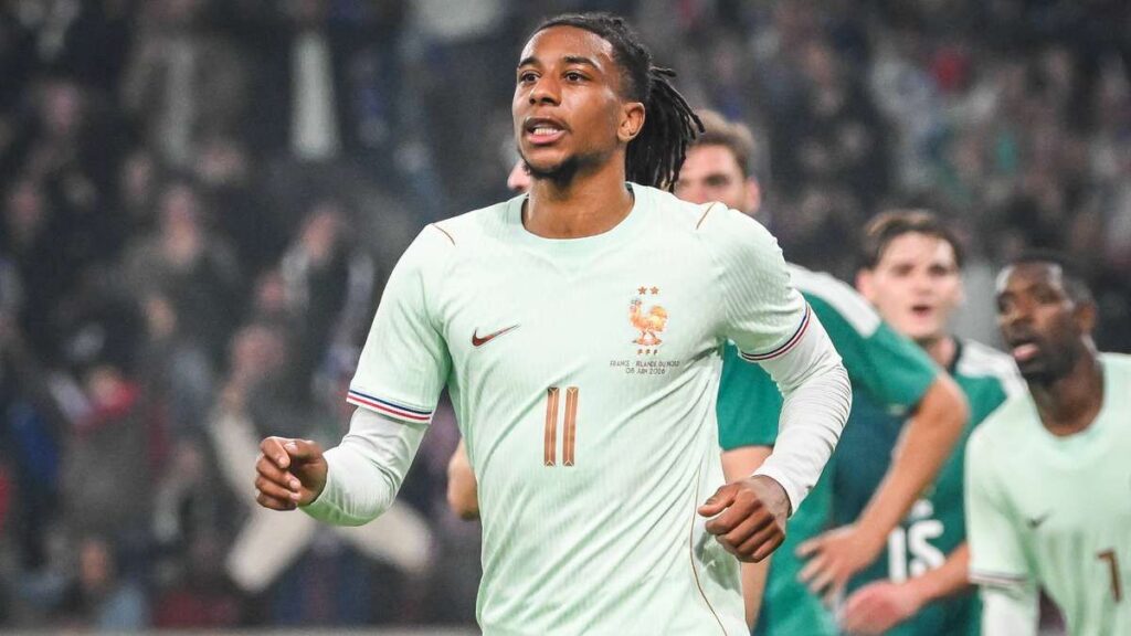 Michael Olise Cetak Hat-trick dalam Laga Persahabatan Prancis Melawan Irlandia Utara