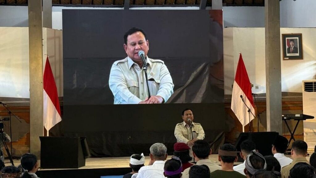 Prabowo Subianto Motivasi Siswa Sekolah Rakyat di Bali