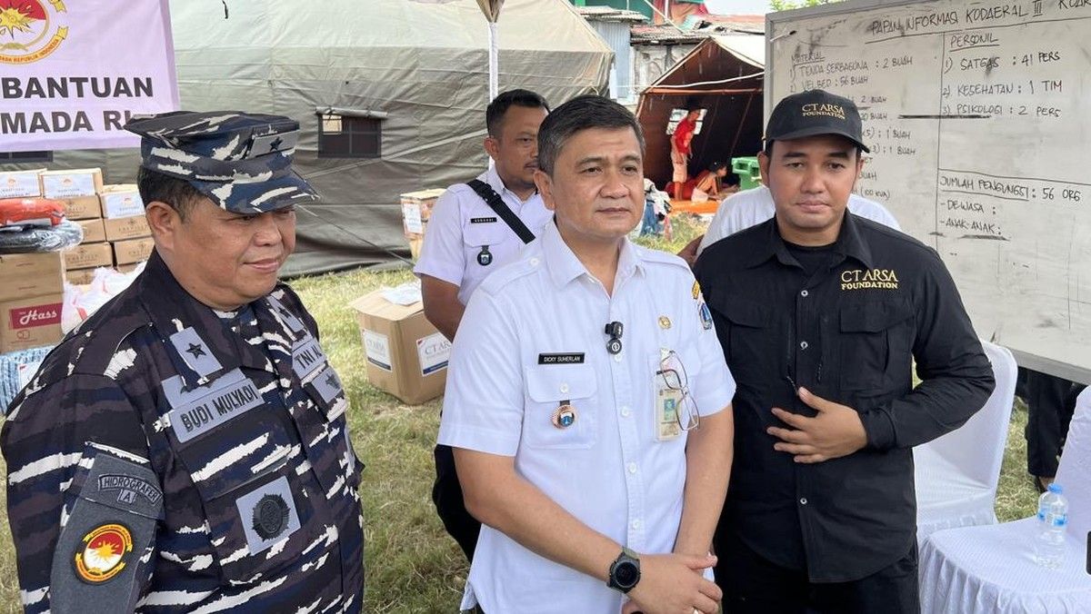 CT Arsa Foundation dan Koarmada RI Salurkan Bantuan Kebakaran Kemayoran