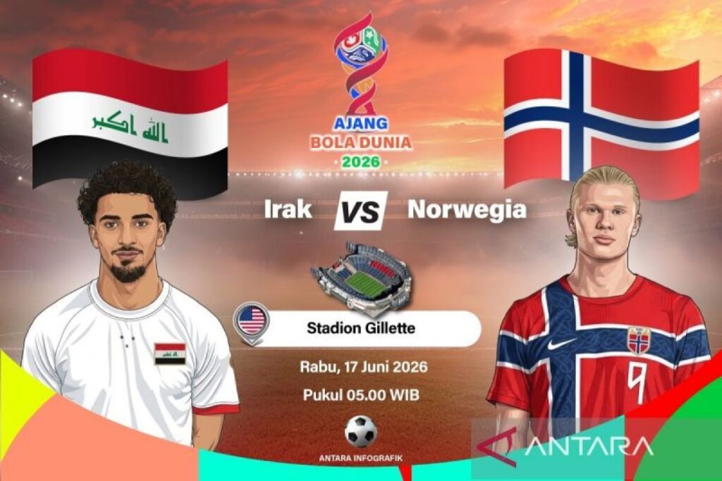 Irak Hadapi Norwegia pada Laga Pembuka Grup I Piala Dunia 2026