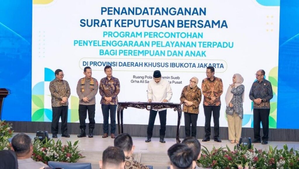Kemensos dan Kementerian PPPA Sahkan SKB Layanan Terpadu Perempuan dan Anak