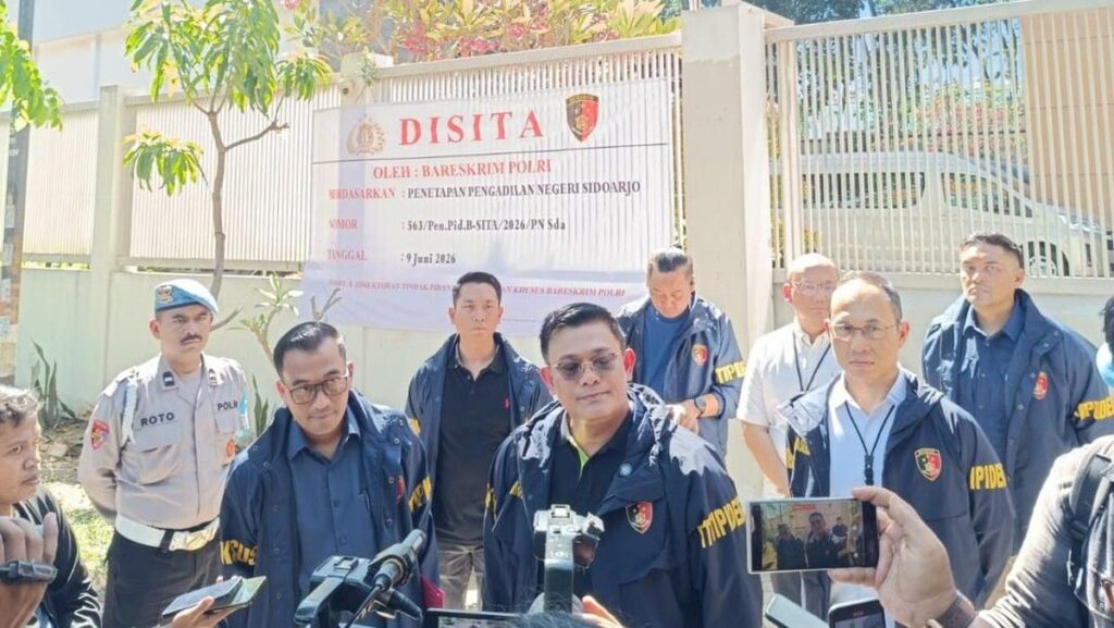 Bareskrim Polri Sita Pabrik Pemurnian Emas PT Simba Jaya Utama
