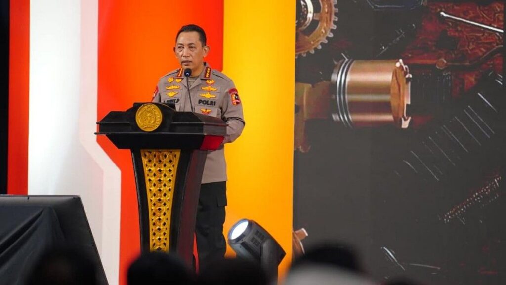 Kapolri Listyo Sigit Prabowo Naikkan Pangkat 87 Perwira Tinggi