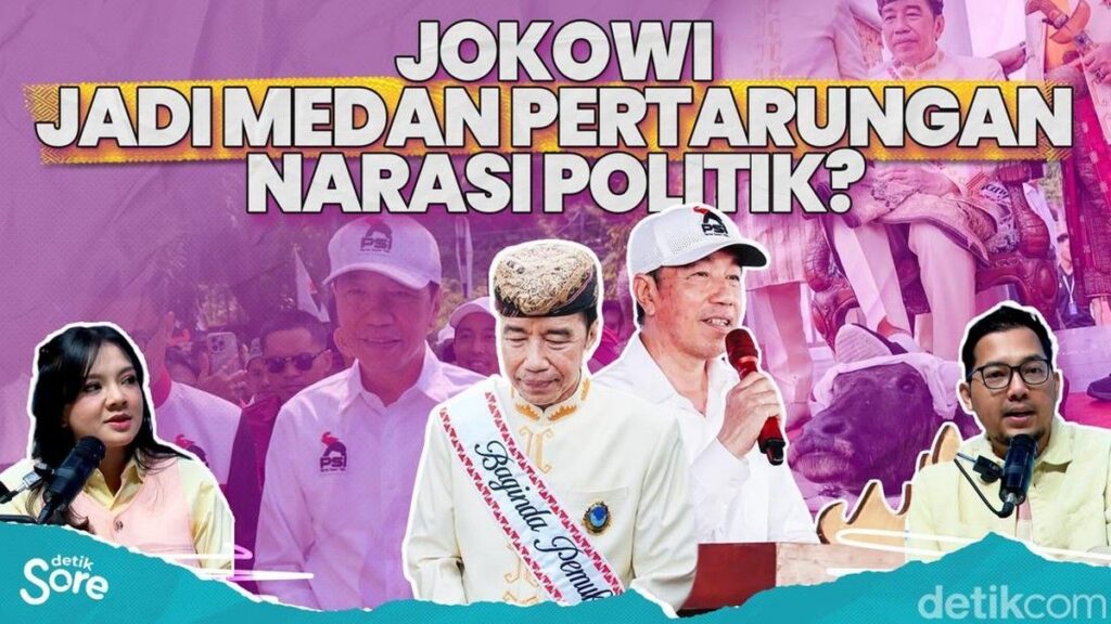 Safari Politik Jokowi di Lampung Picu Ketegangan PDIP dan PSI